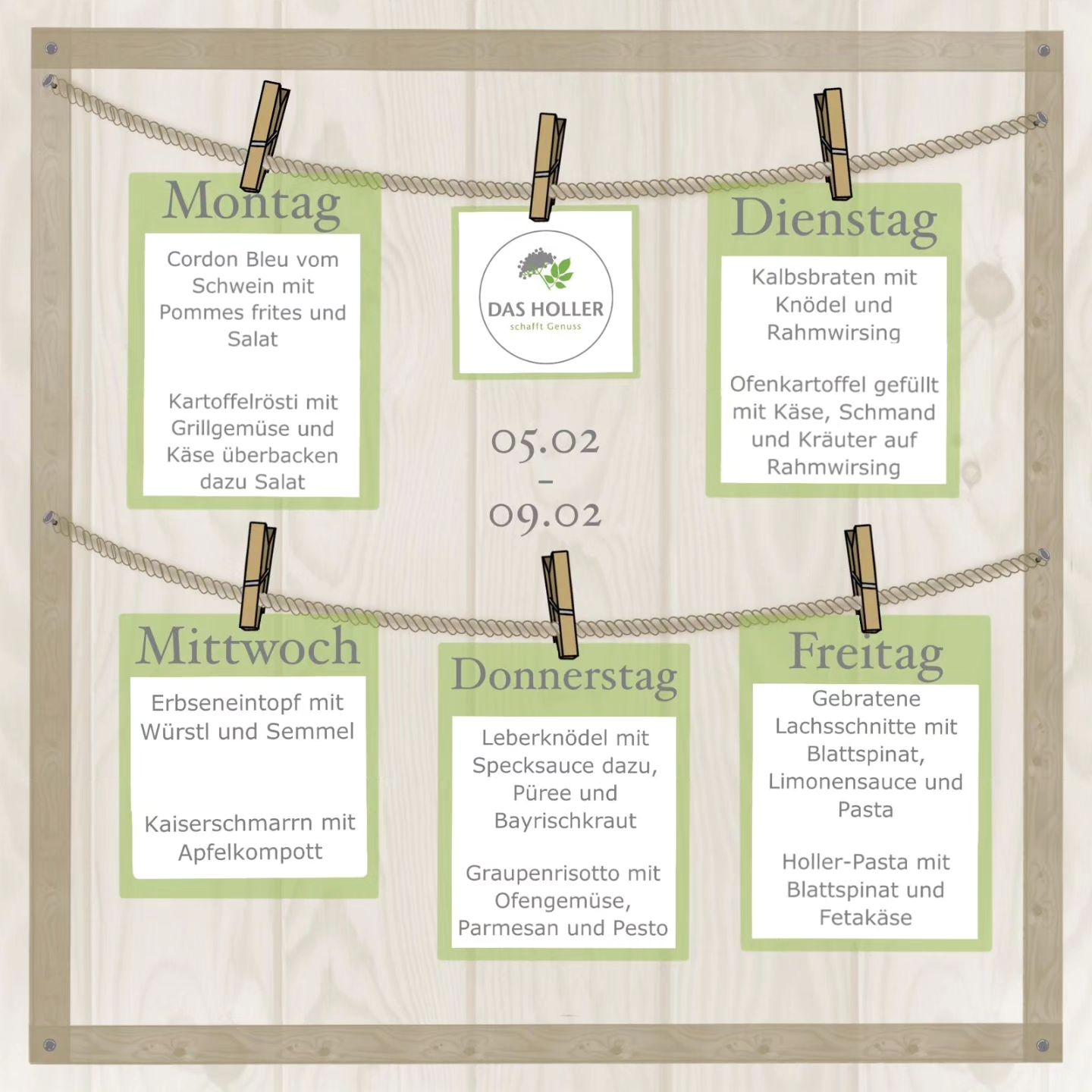 Unser Mittagstisch mit Fleisch oder Fisch könnt ihr zum Preis von 12,50 bei uns essen, oder abholen.🍽🤗 Hier könnt ihr...